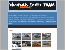 Tablet Screenshot of norfolkdriftteam.co.uk